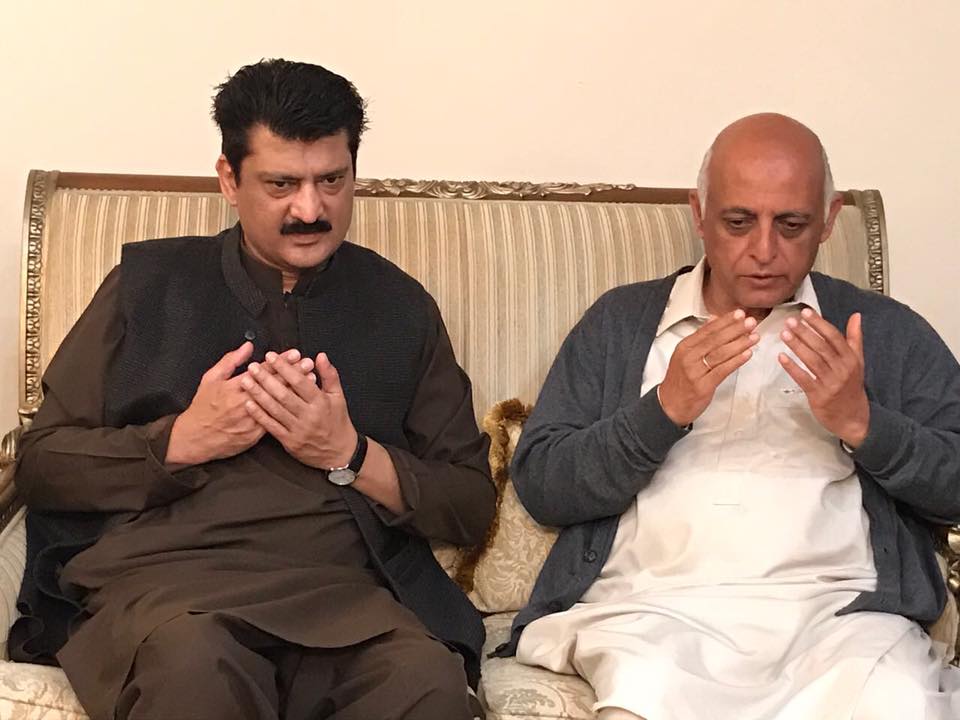Condolence visit to Chief Editor Daily Ausaf Mehtab Khan of his mother