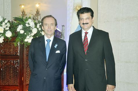 Dr Shahzad Waseem attended Argentinian reception to celebrate 200 years of Independence