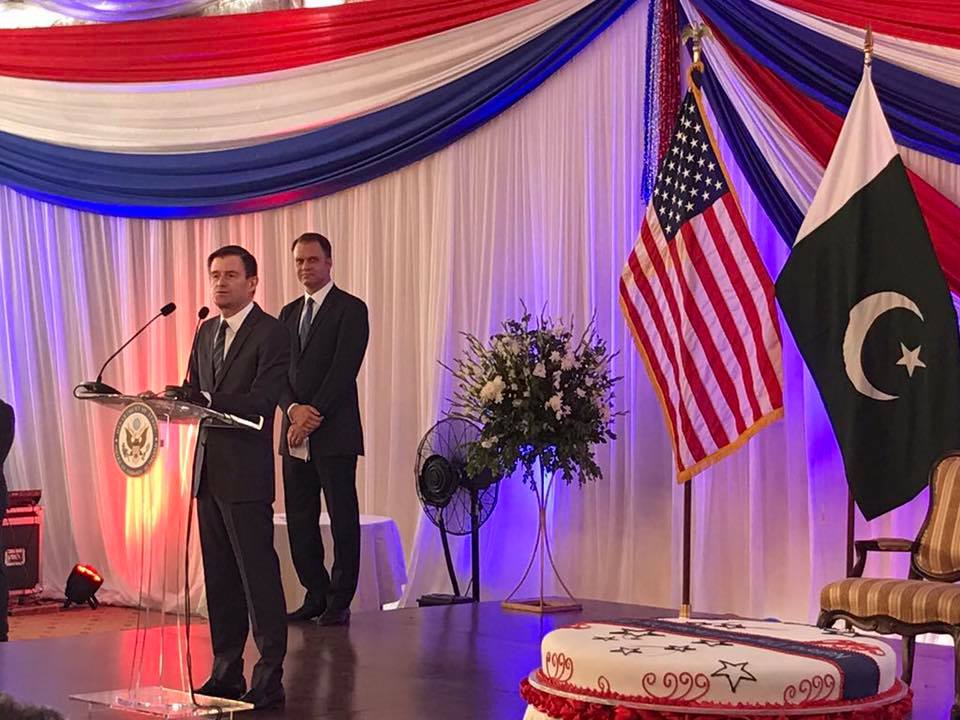Dr Shahzad Waseem attended USA National Day & Election Day at USA embassy