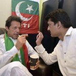 Dr Shahzad Waseem in a meeting with Imran Khan