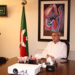 اسلام آباد: سیکرٹری جنرل جہانگیرترین سے انکی رہائشگاہ پر مرکزی سیکرٹری برائےامور خارجہ ڈاکٹر شہزاد وسیم کی ملاقات