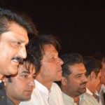 Dr Shahzad Waseem At Azadi Square with Imran Khan - Azadi March