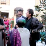 Chairman Pakistan Tehreek-e-Insaf Imran Khan (official) Dr Shahzad Waseem and Media Persons