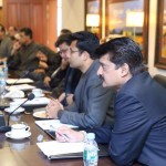 Chairman PTI Imran Khan presiding strategy meeting at Bani Gala Islamabad.