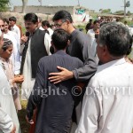 Dr Shahzad Waseem & Asad Umar's Visit to Polling Stations on By-Elections Aug 22, 2013