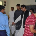 Dr Shahzad Waseem & Asad Umar's Visit to Polling Stations on By-Elections Aug 22, 2013