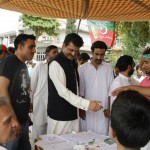 Dr Shahzad Waseem Visits the Polling Agents of PTI