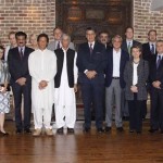 Dr Shahzad Waseeem hosted dinner for Chairman ‪PTI‬ Imran Khan with European ambassadors at his residence