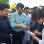 Dr Shahzad Waseem Visit F9 Park for PTI Youm e Tasees