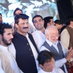 Dr Shahzad Waseem with Imran Khan at Adda Plot