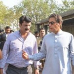 Dr Shahzad Waseem with Imran Khan Chairman PTI at Banigala