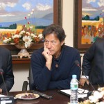 Dr Shahzad Waseem at Core Committee meeting presided by Chairman PTI Imran Khan at Bani Gala Islamabad