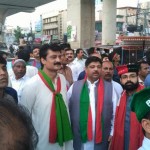 Dr Shahzad Waseem at Liaquat Bagh with Tehreek e Ahtisab Rally