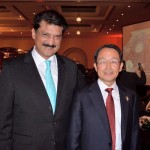 Dr Shahzad Waseem at a reception hosted by Japan Amb Takashi Kurai