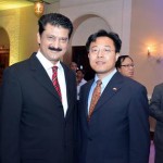 Dr Shahzad Waseem attended Japanese and Italian receptions hosts by new ambassadors