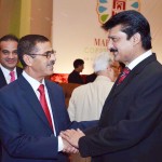 Dr Shahzad Waseem attended reception hosted by Morocco Ambassador Mustapha Salahdine
