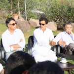 Dr Shahzad Waseem in a meeting Presided by Chairman PTI Imran Khan with ‪20th Foundation Day‬ Jalsa Committee at Bani gala