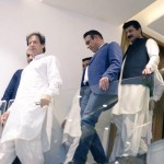 Dr Shahzad Waseem with Imran Khan Chairman PTI at Lahore