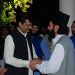 Dr Shahzad Waseem with Pir Naqeeb Ur Rehman of Eid Gah Shareef at Iftar Dinner