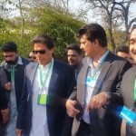 PTI Central Secretary for Foreign Affairs Dr Shahzad Waseem accompanying Chairman Imran Khan at supreme court