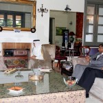 Saudi Amb Mr Abdullah Al Zahrani meeting Chairman PTI Imran Khan with Dr Shahzad Waseem