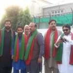Team IKL (Imran Khan Lovers Islamabad) of Dr Shahzad Waseem present in Lahore to support and motivate voters for #‎BalleyPeThappa‬