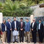 US Congress Staff Members met Dr Shahzad Waseem Central Secretary for foreign affairs PTI at his residence