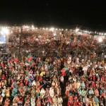 ‎Overwhelming response from people at Parade ground